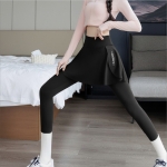 여성 스커트 일체형 운동 레깅스 요가 필라테스 러닝 스포츠웨어 랩스커트 엉덩이