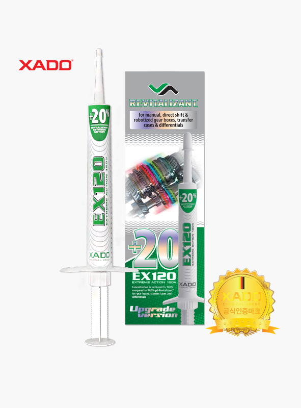 하도코리아(XADO)본사 EX120 수동미션 치료복원제 [UPGRADE]_8ml