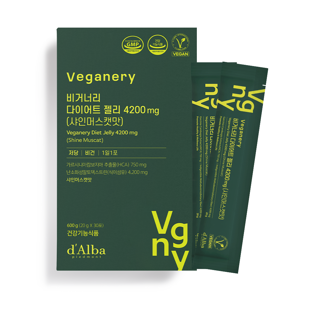 비거너리 다이어트 젤리 4200mg (샤인머스캣맛) 30매입