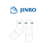 진로(JINRO)_테라(TERRA)의 남, 녀 공용 스포츠 단목양말 제작사례