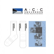 국립아시아문화전당_ACC의  남, 녀 공용 스포츠 장목양말 선물세트 제작사례