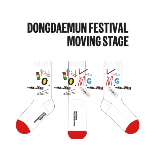 동대문페스티벌_DONGDAEMUN FESTIVAL MOVING STAGE의 남, 녀 공용 패션 장목양말 제작사례