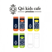 큐리키즈카페의 아동, 성인 패션 논슬립 단목양말 제작사례