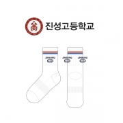 진성고등학교의 남, 녀 공용 스포츠 중목양말 제작사례