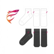 선상메카의 남자 패션 자수 발목양말 제작사례