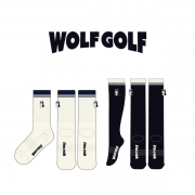 WOLF GOLF_울프골프의 남, 녀공용 패션 자수 장목양말과 여성 스포츠 자수 니삭스 제작사례