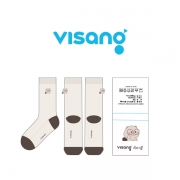 비상교재(visang)_비바샘의 남, 녀 공용 패션 자수 장목양말 제작사례