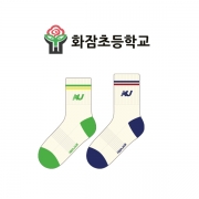 화잠초등학교의 아동 스포츠 중목과 여자 스포츠 중목양말 제작사례