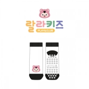 랄라키즈의 아동 패션 논슬립 단목양말 제작사례