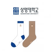 상명대학교의 남, 녀 공용 패션 자수 장목양말 제작사례