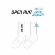 이너프헬스_OPEN RUN_Run For ZERO HUNGER의 남, 녀 공용 스포츠 장목양말 제작사례_3차