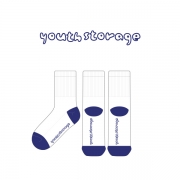 청춘곳간_youth storage의 남, 녀 공용 스포츠 중목양말 제작사례