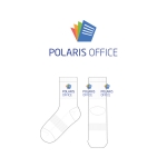 폴라리스 오피스_POLARIS OFFICE의 남, 녀 공용 스포츠 중목양말 제작사례