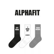 알파핏_ALPHAFIT의 남자 스포츠 장목양말 제작사례