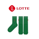 롯데제과(LOTTE)_빼빼로(pepero)의 남, 녀 공용 자수 골지양말(갑종양말) 제작사례