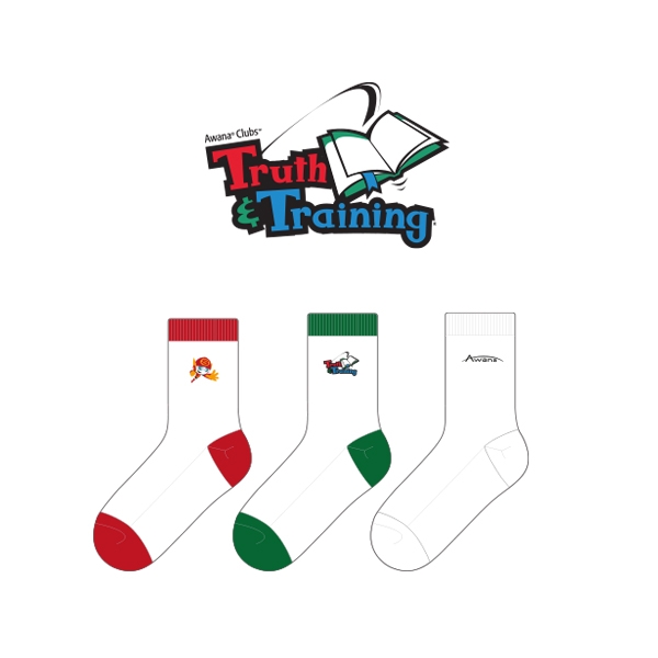 한국 어와나_Awana의 패션 아동 발목양말과 남, 녀 공용 패션 중목양말 제작사례