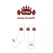 쿠마 스포츠_kuma CrossFit의 남, 녀 공용 스포츠 장목양말 제작사례