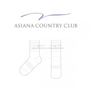 아시아나 컨트리클럽_ASIANA COUNTRY CLUB의 남자 스포츠 중목양말 제작사례