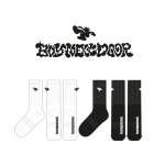 보이넥스트도어_boynextdoor의 남, 녀 공용 스포츠 자수 장목양말 제작사례