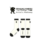 작가의산책길의 패션 자수 장목양말 제작사례