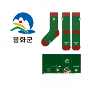 봉화군청의 남, 녀 공용 패션 자수 장목양말 제작사례