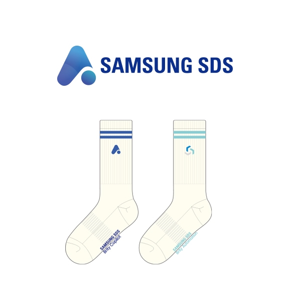 SAMSUNG SDS_삼성SDS의 남, 녀 공용 패션 자수 장목양말 제작사례_3차