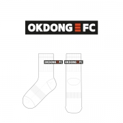 울산옥동초FC_OKDONG FC의 초등학교 고학년 스포츠 중목양말 제작사례