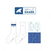 스마일샤크_SMILE SHARK의 남, 녀 공용 패션 장목양말 선물센트 제작사례_2차