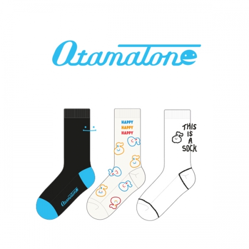 오타마톤_Otamatone의 남, 녀 공용 패션 장목양말 제작사례