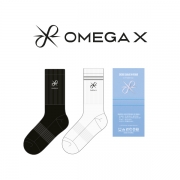 오메가엑스_OMEGA X의 남, 녀 공용 스포츠 장목양말 제작사례