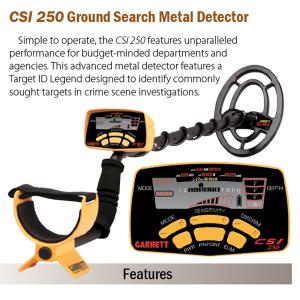 가렛 CSI 250 광물탐색 코인탐지 방수 취미형 금속탐지기