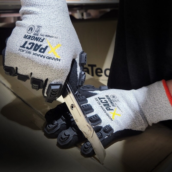핸드맥스 엑스팩트 핑거 NO.404 (CUT 4, TDM C레벨) 충격방지 및 베임방지 장갑