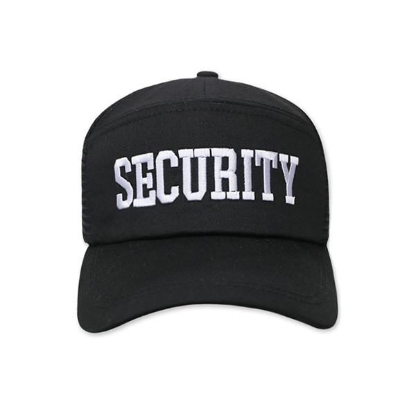보안모자 시큐리티모자 SECURIYT 자수 경호용품 경비용품