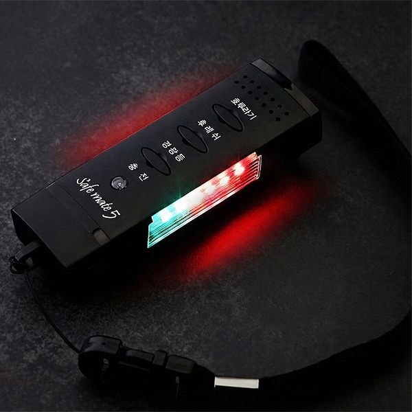 전자호루라기 세이프메이트5 호신용 경보기 USB 호각 안전경고등 휘슬