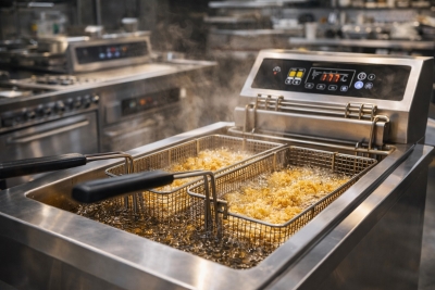 업소용 튀김기의 세계 뜨거운 기름 속에서 완성되는 맛
