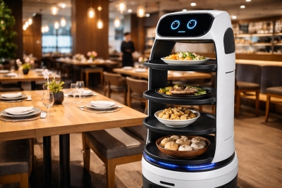 서빙로봇이 바꾸는 외식의 풍경 식탁 위를 걷는 기술