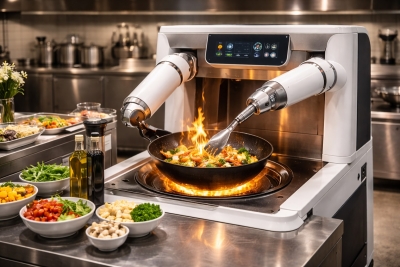 요리로봇이 가져오는 주방의 변화 불 앞의 혁명