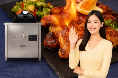 가마솥통닭구이기 요즘뜨는 소자본창업 아이템 으로 건강과 수익을 동시에 잡다