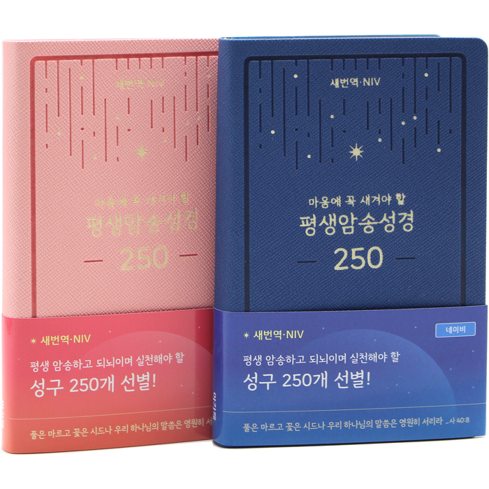 마음에 꼭 새겨야 할 평생암송성경 250 (새번역,NIV)