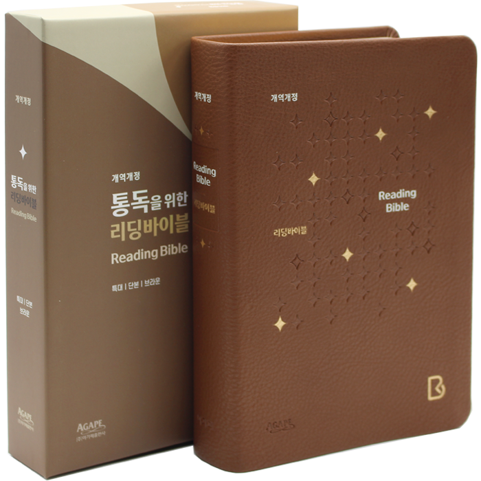통독을 위한 리딩바이블 특대단본 브라운