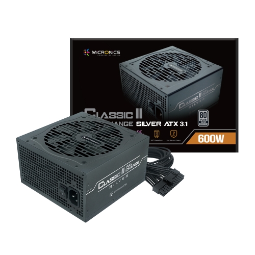마이크로닉스 Classic II 풀체인지 600W 80PLUS실버 ATX3.1