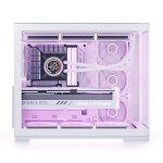 앱코 UD50C 루시드 앰비언트 풀커브드 ARGB BTF (화이트) / 어항형 / 컴퓨터 케이스