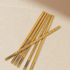 노랑 카레 디자인 펜슬