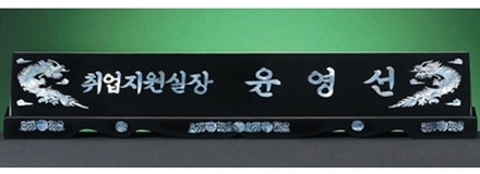 HW309-5/2단자개명패(용)