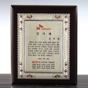 C8-226B/진주펄사각상패