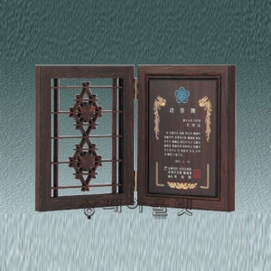 SP-11-1 최고급꽃문살고전패(웬지 꽃문살패)