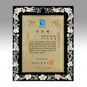 SP14-370C/천연진주자개상패