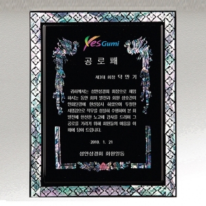 SP14-378A/천연진주자개상패
