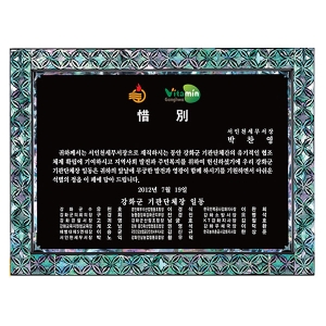 SP14-372A진주자개상패(40*30cm)
