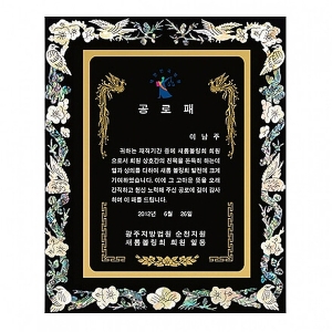 SP14-374D진주자개상패